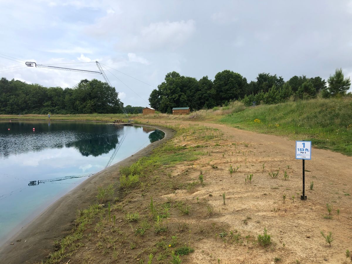 Hole 1 tee