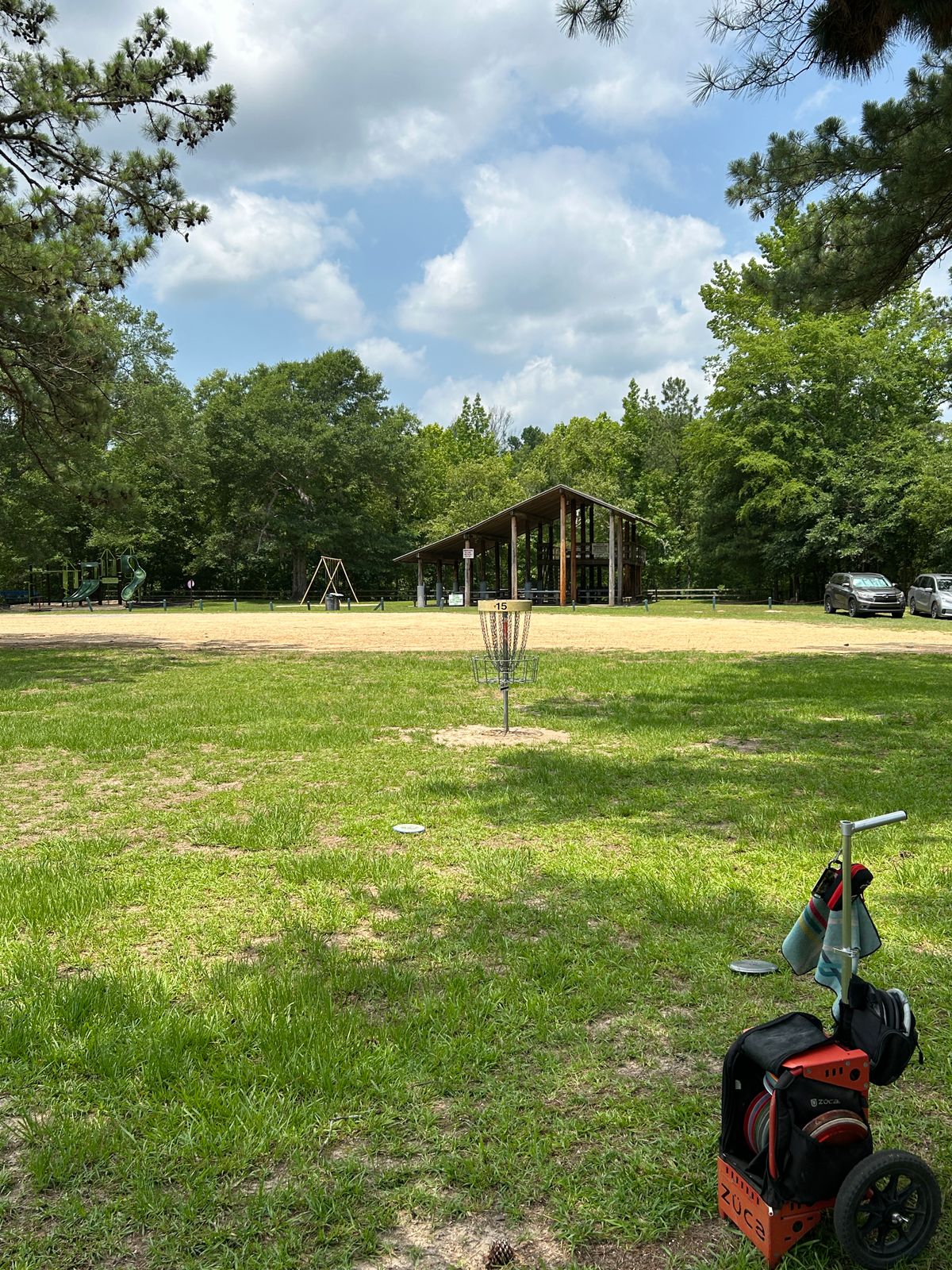 Hole 15 green