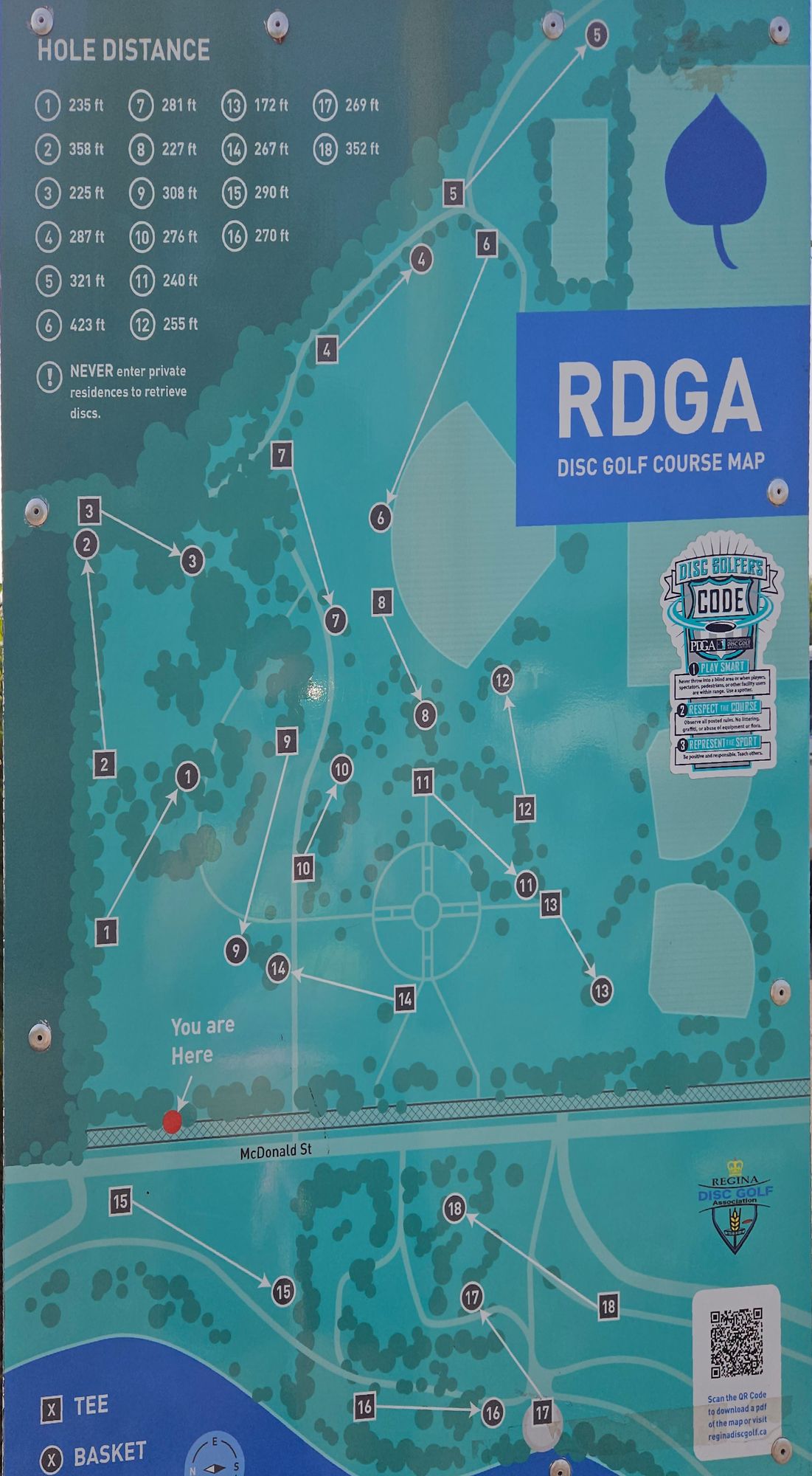 Douglas Park Course Map
