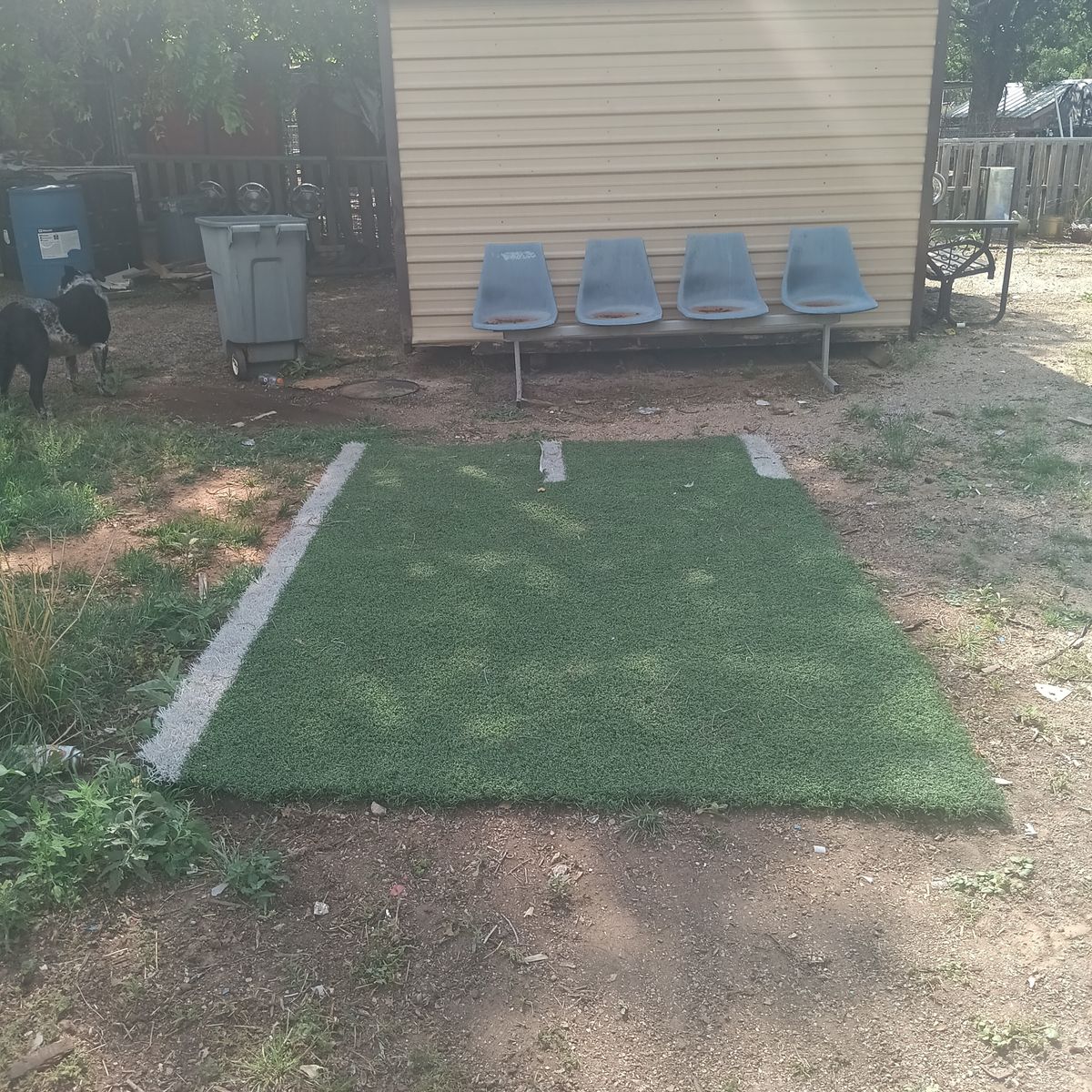 Teepad for hole 4 and 15