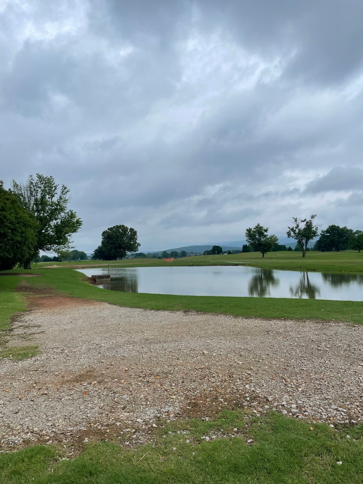 Hole 18 Water Crossing to Basket