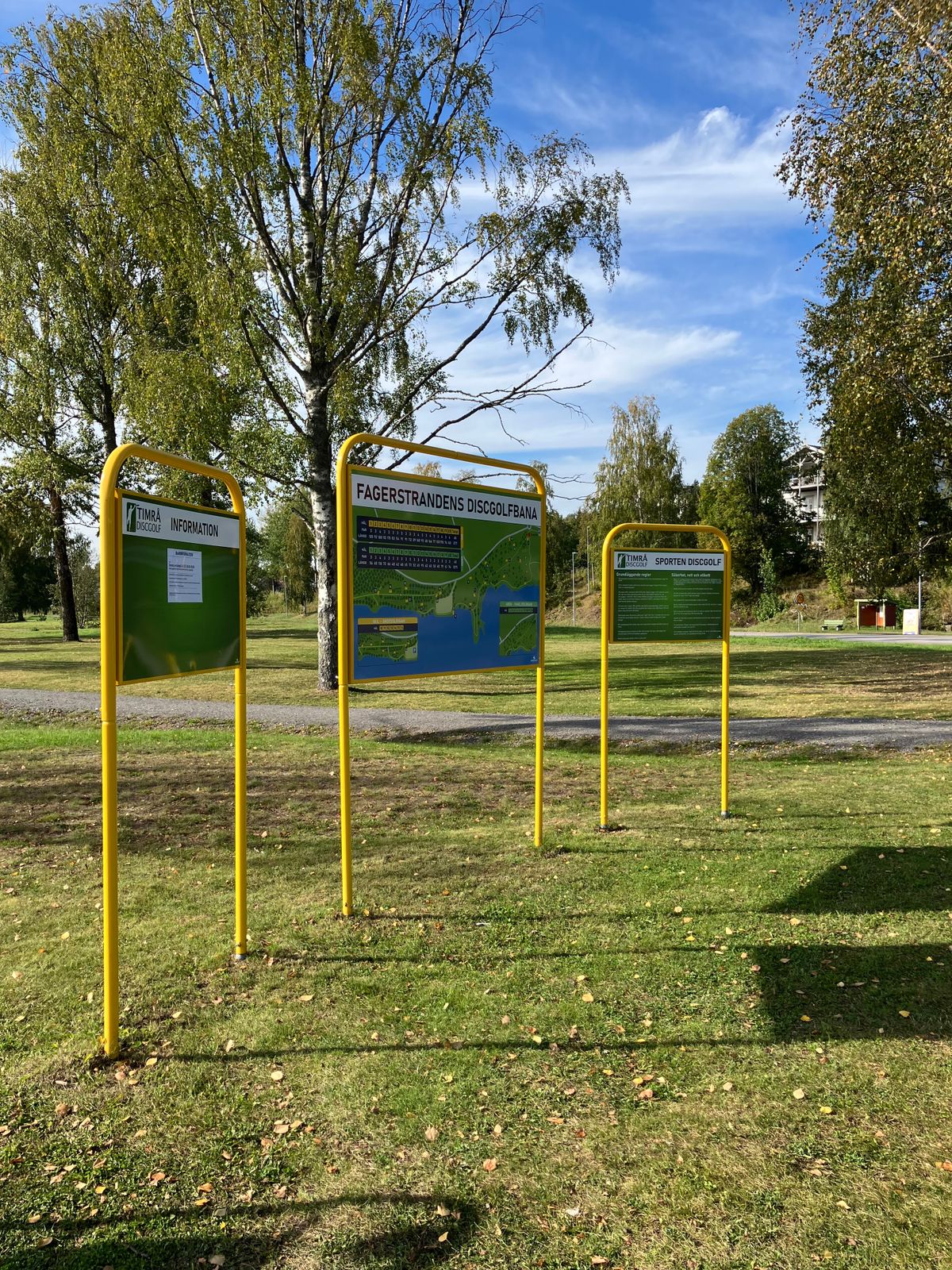 Hål 1, Start