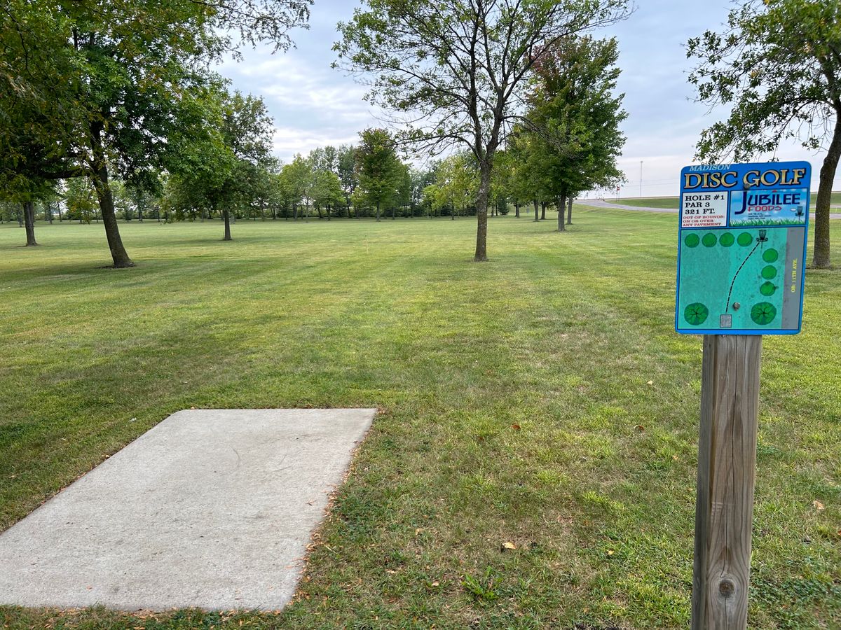 Hole #1 teepad