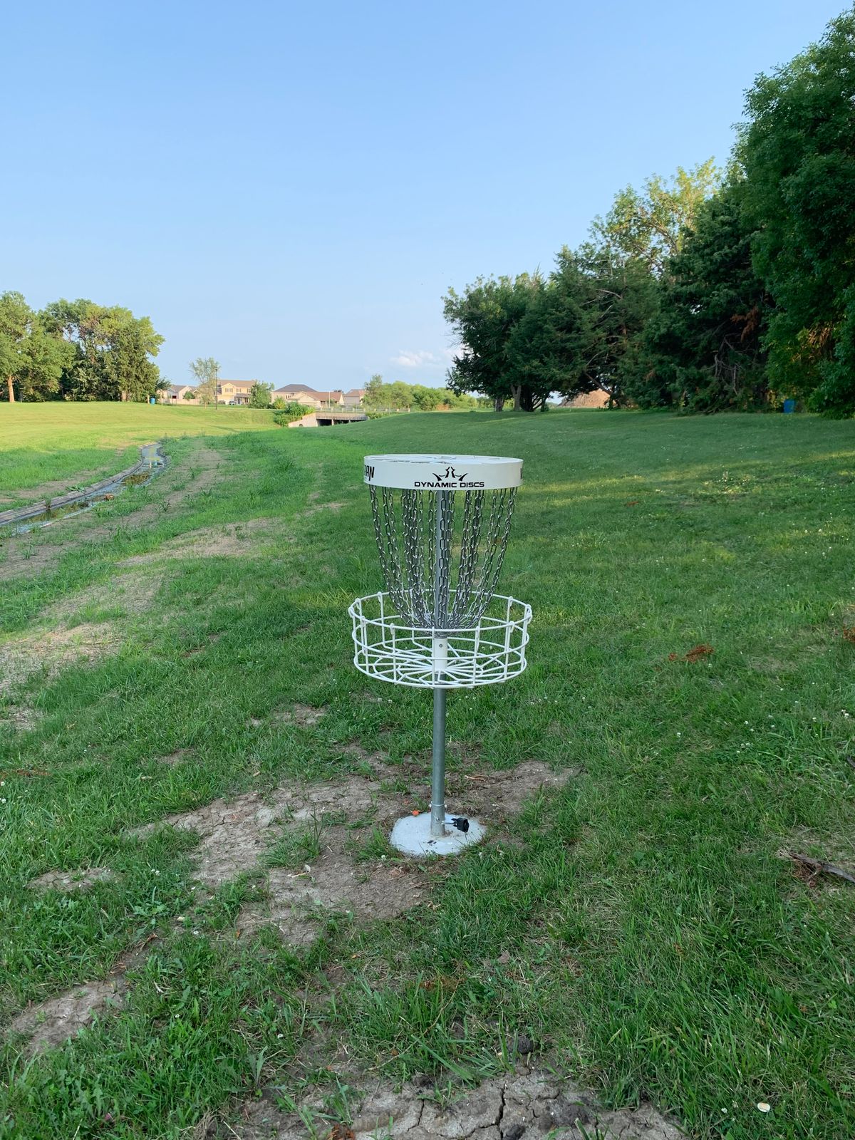 Hole 6 basket
