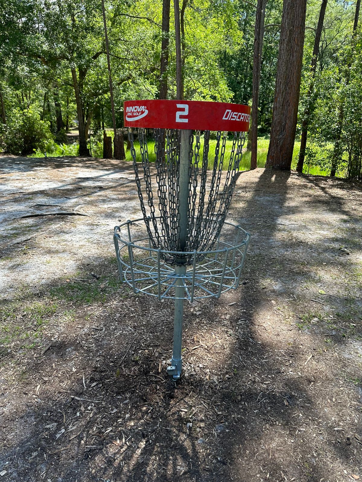 Hole 2 basket