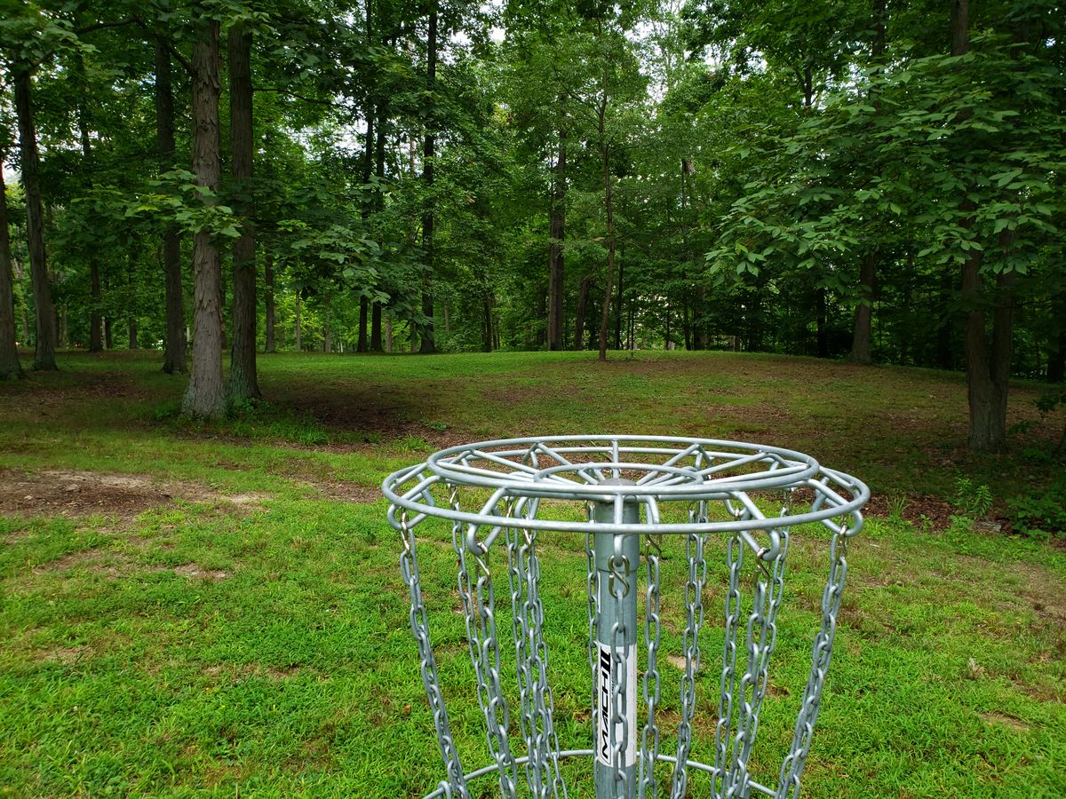 #2 Basket facing toward #3 Tee Boxes.