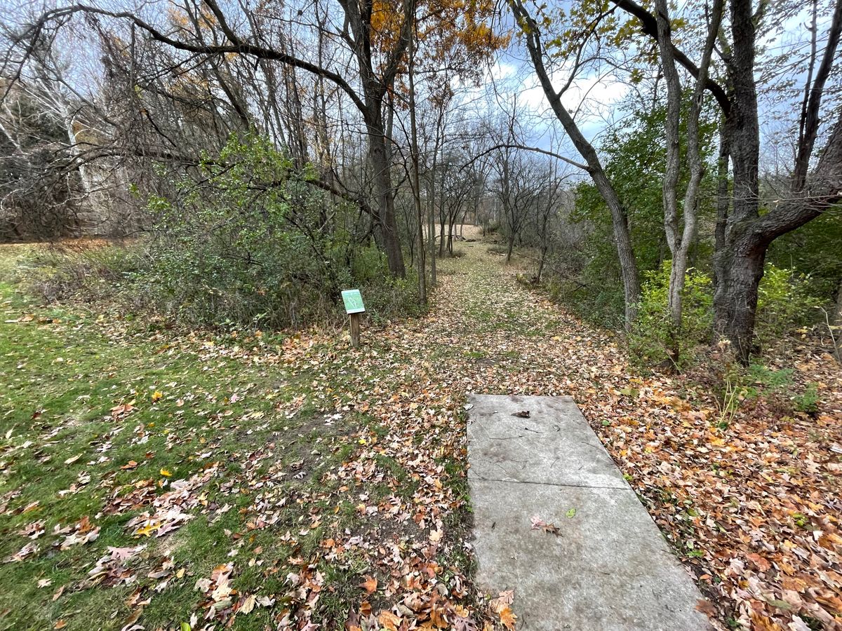 Hole 16 long tee
