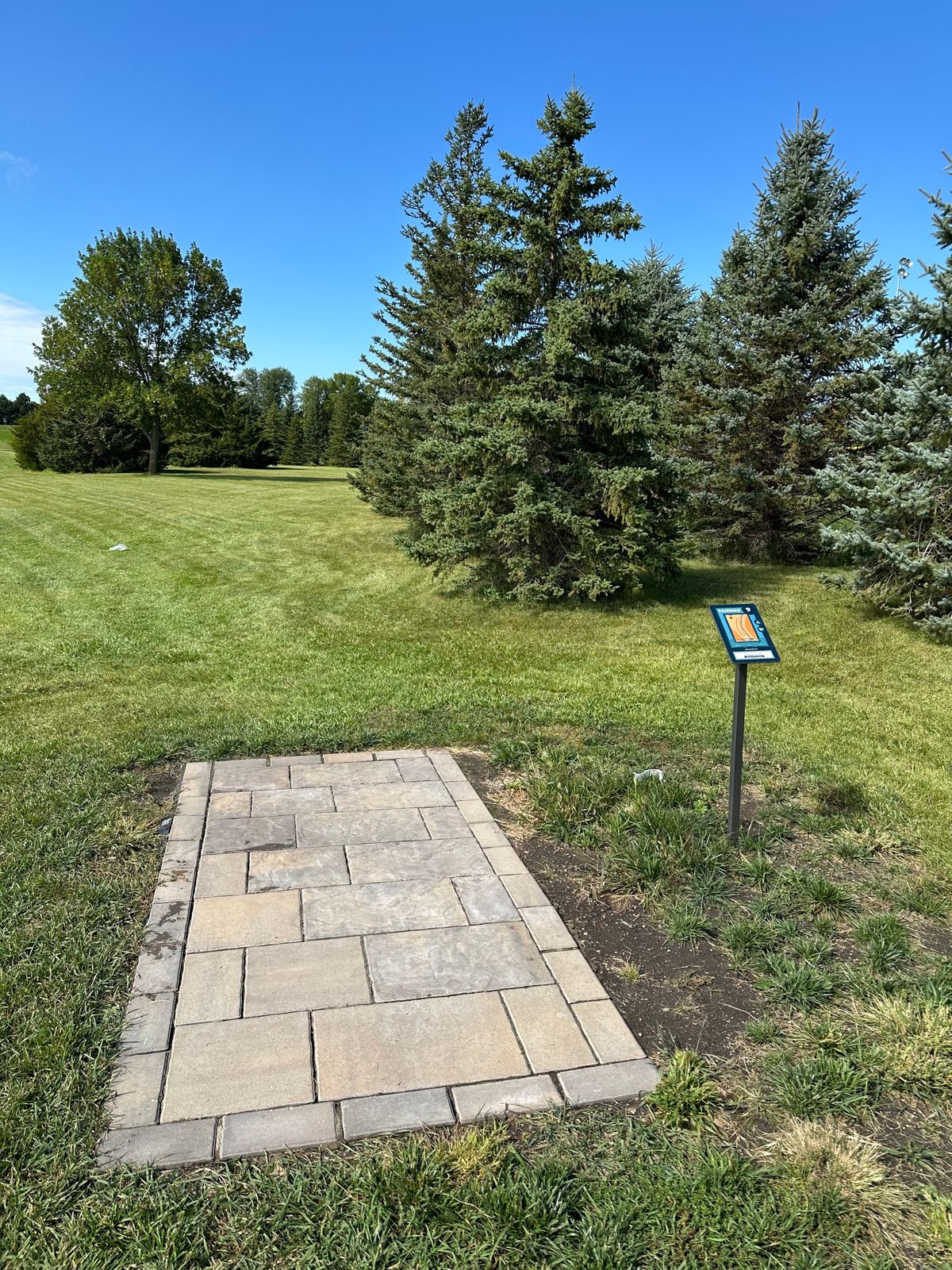 Tee pad 9