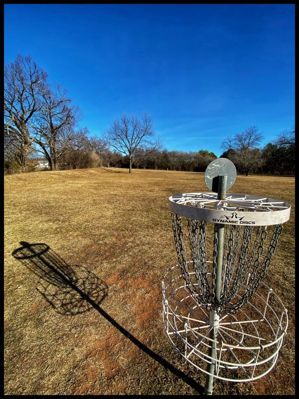 #7 green looking back up at the Tee