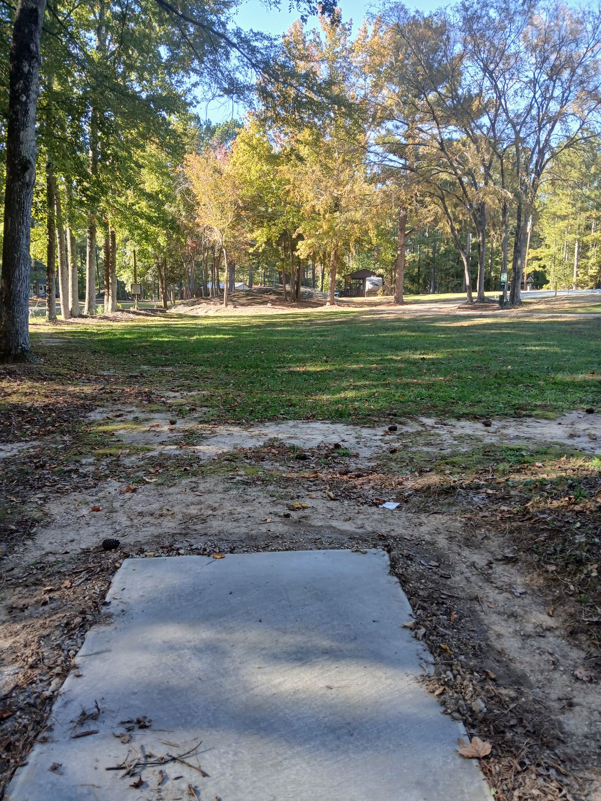 White Tee pad at hole 13  White Eagle