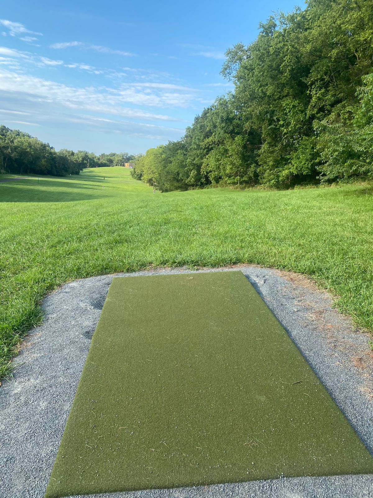 Hole 16 tee pad