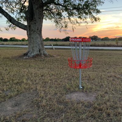 Basket at sunset