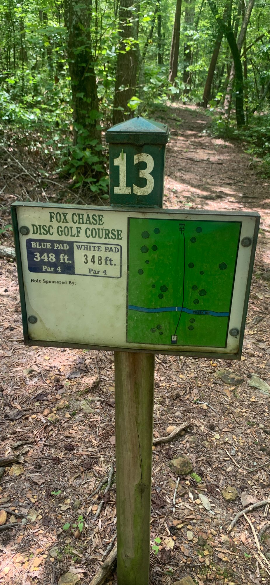 Tough course for beginners. Usually only one set of tee’s.
