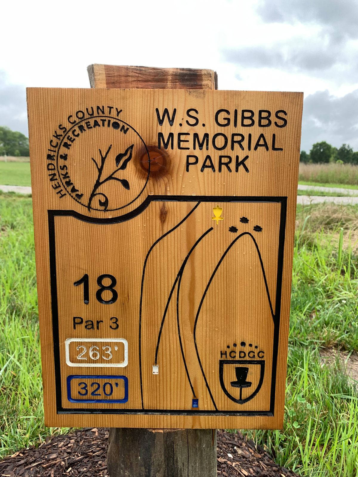 Hole 18 Sign