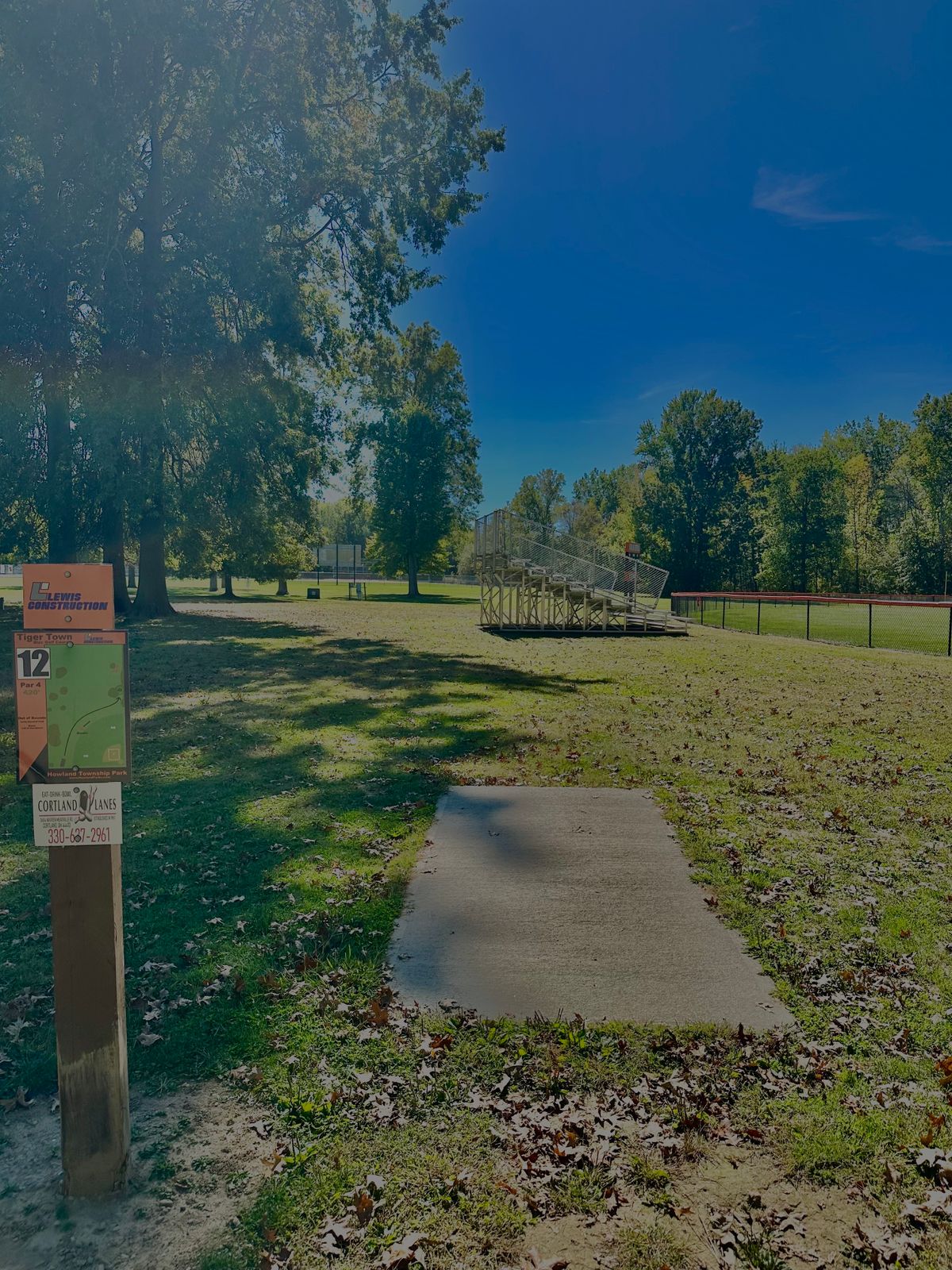 Tee Pad Hole 12