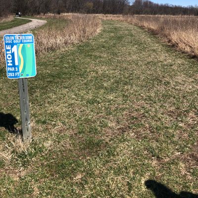 Hole 1 tee
