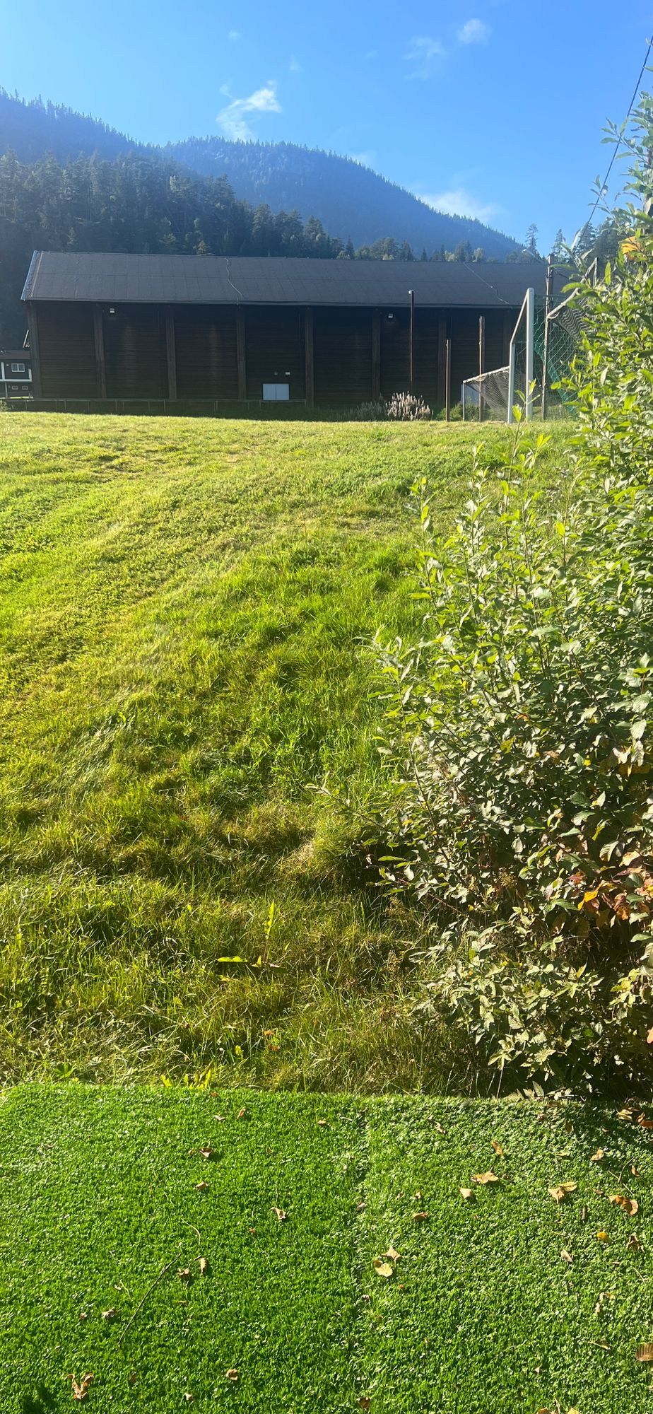 The view from tee 5