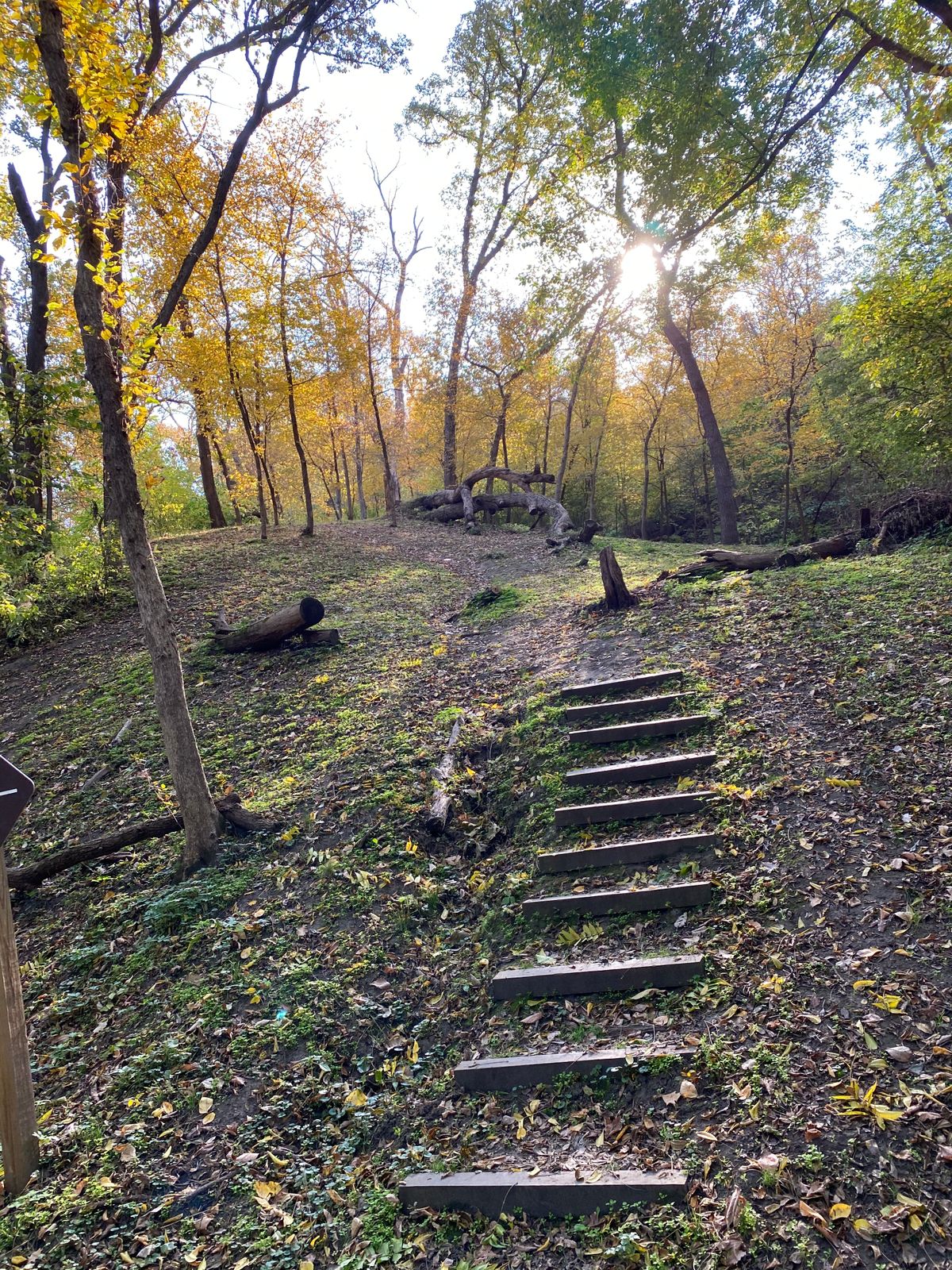 Hole 8’s hill