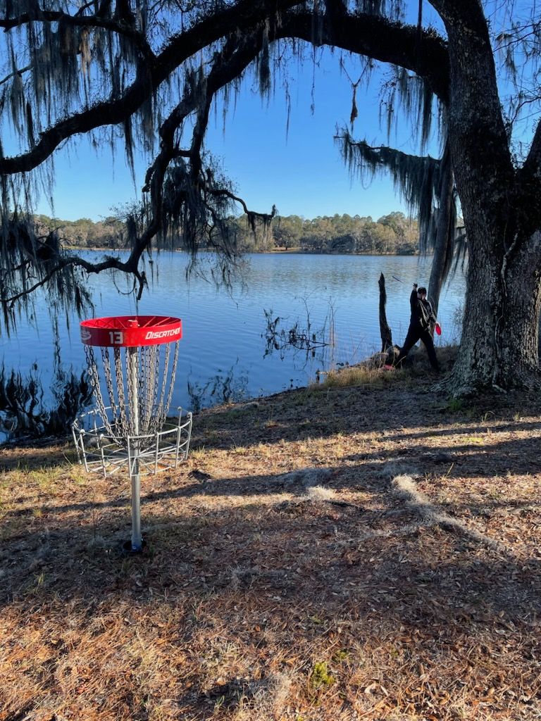 Hole 13 on Lake McBride