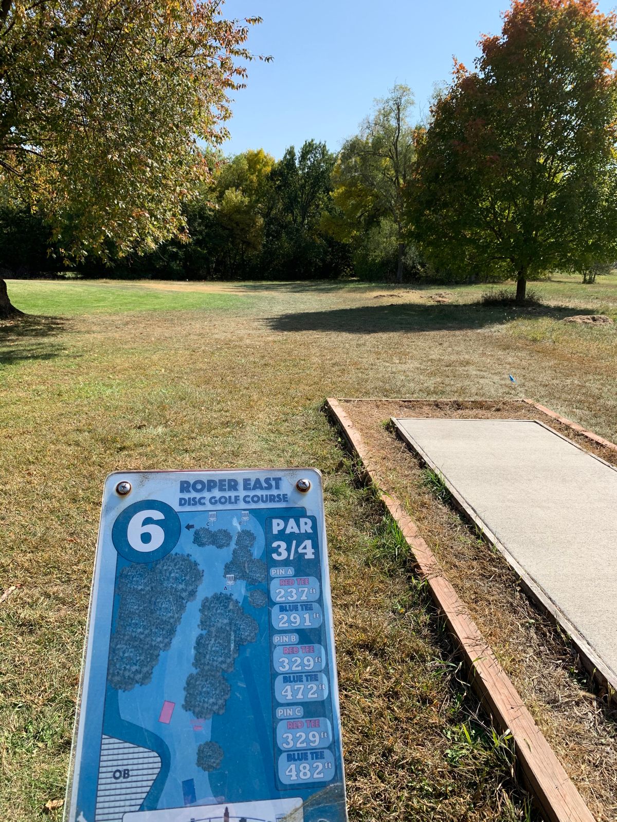Hole 6 Blue