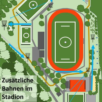 New Hole in the Stadion across the road