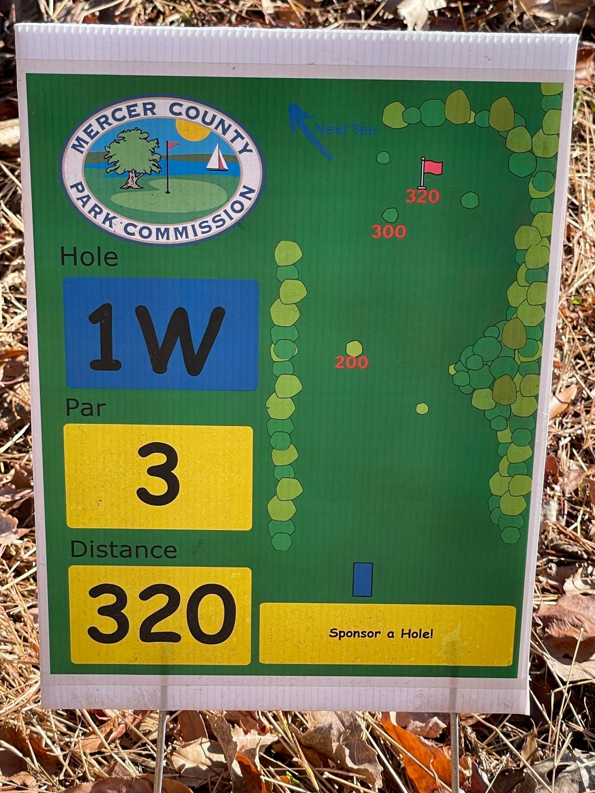 Mercer County West Hole 1
