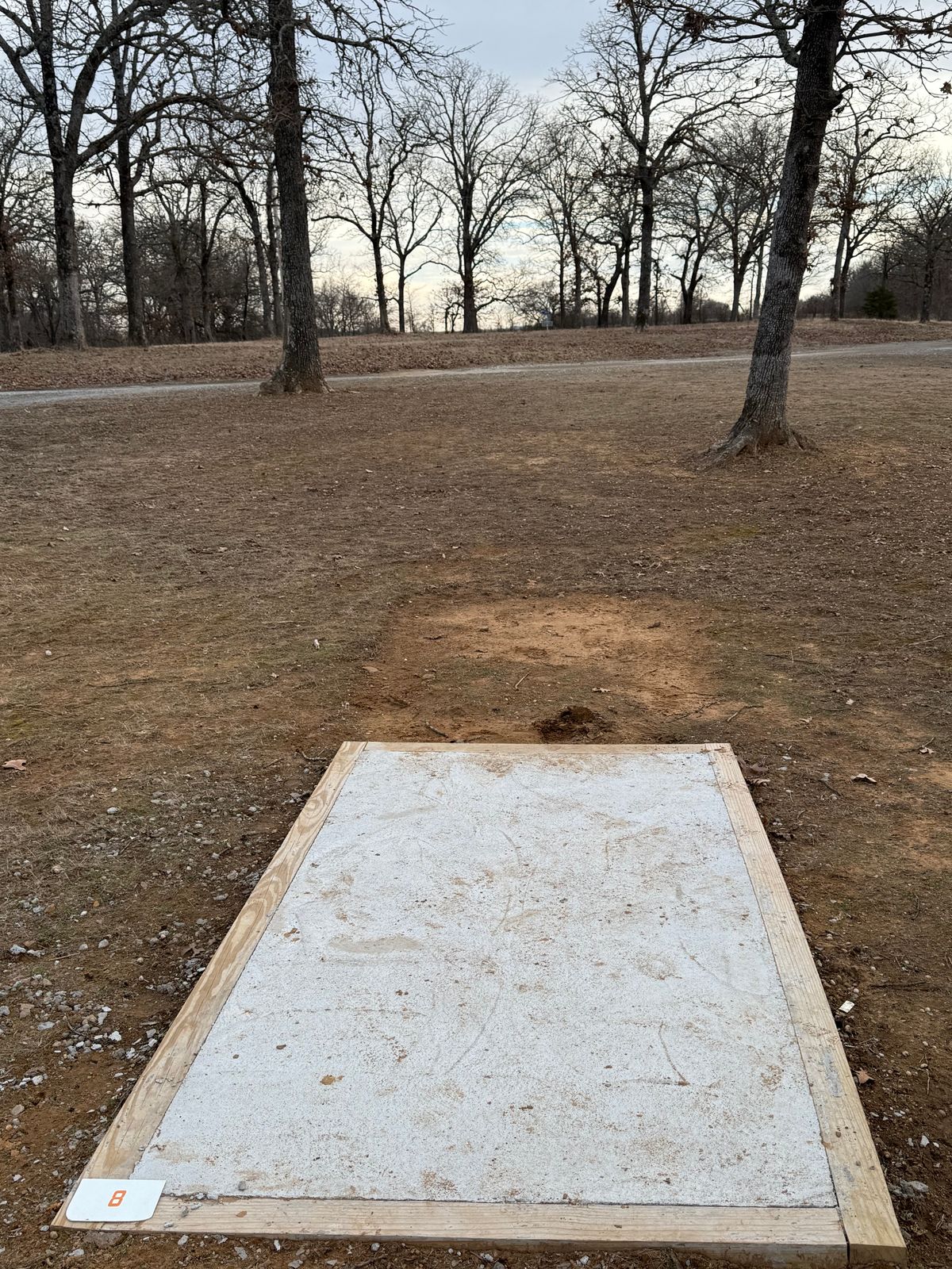 Hole 8 Tee and fairway