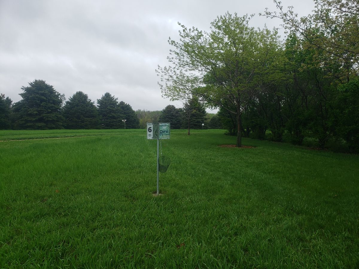 Hole 5 dog leg right