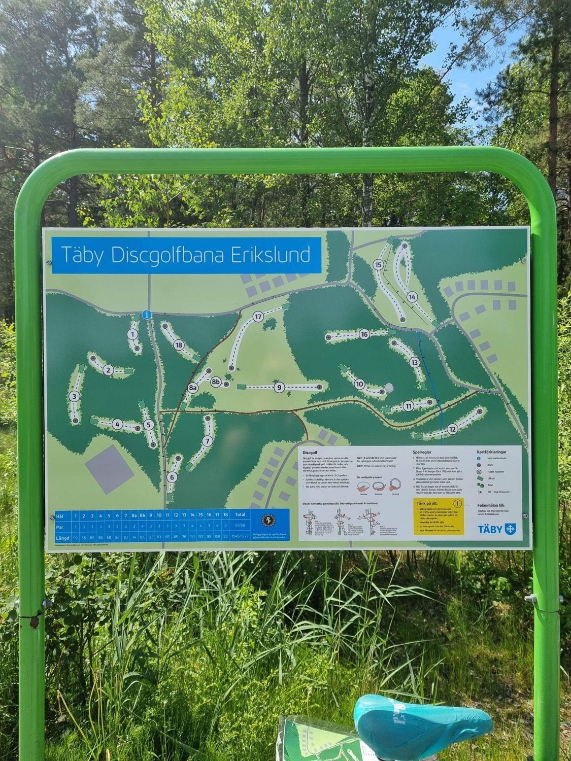 18 håls layout