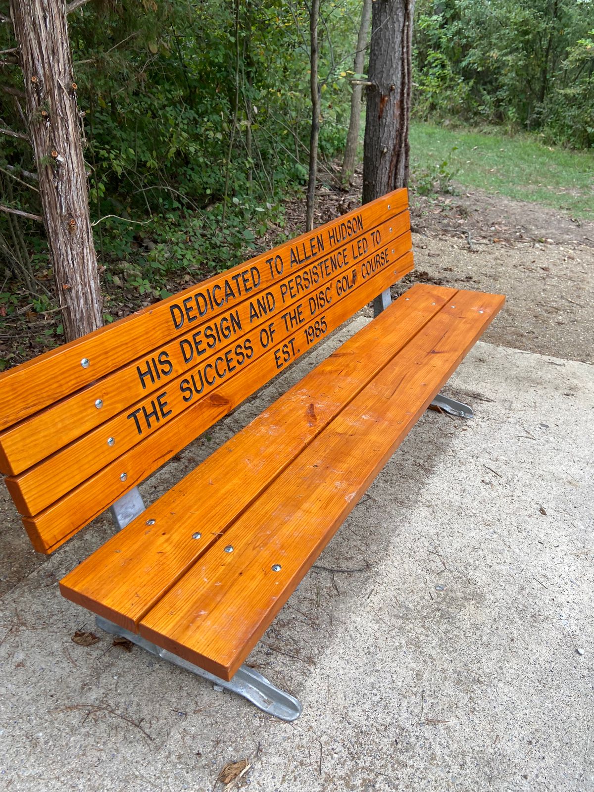 Nice bench heading for competition