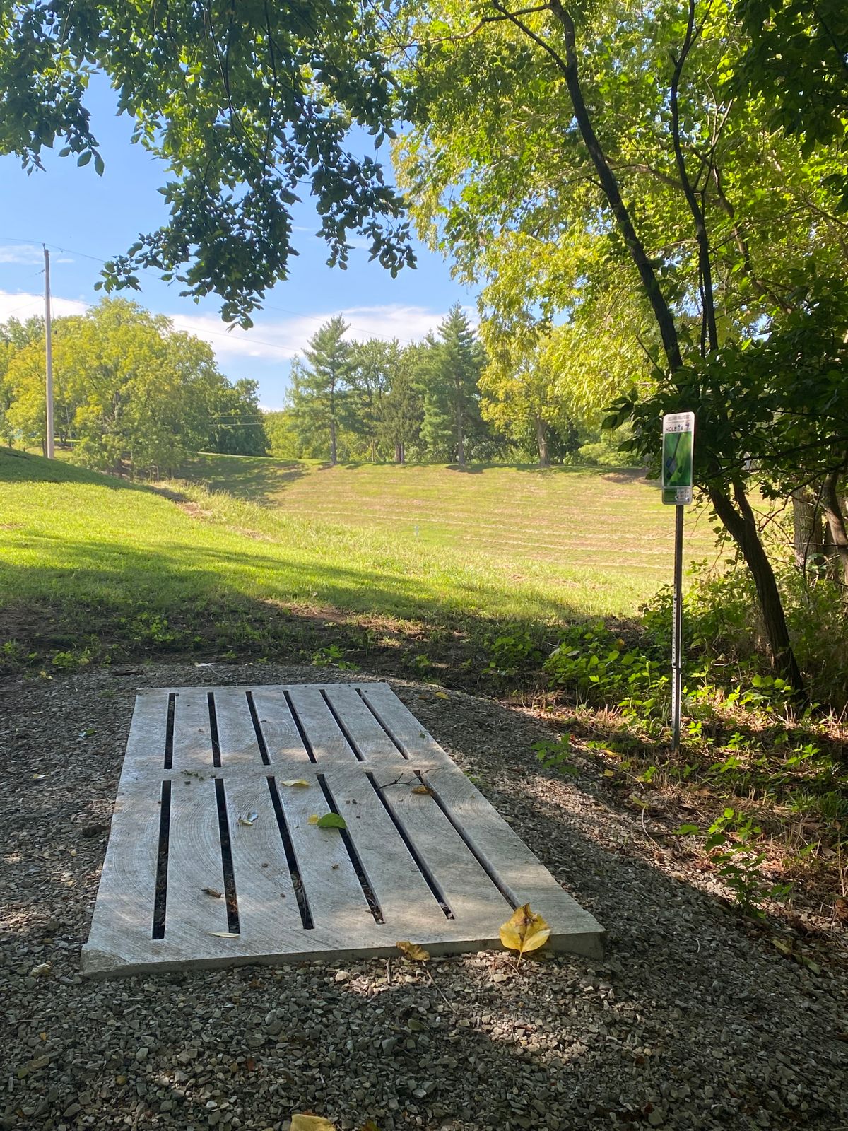 Hole 14 tee pad