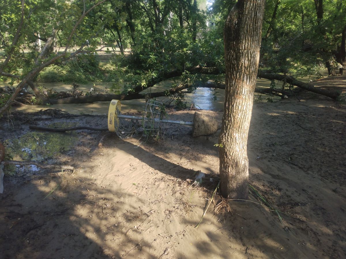 Some of the sxtensive flash flood damage.