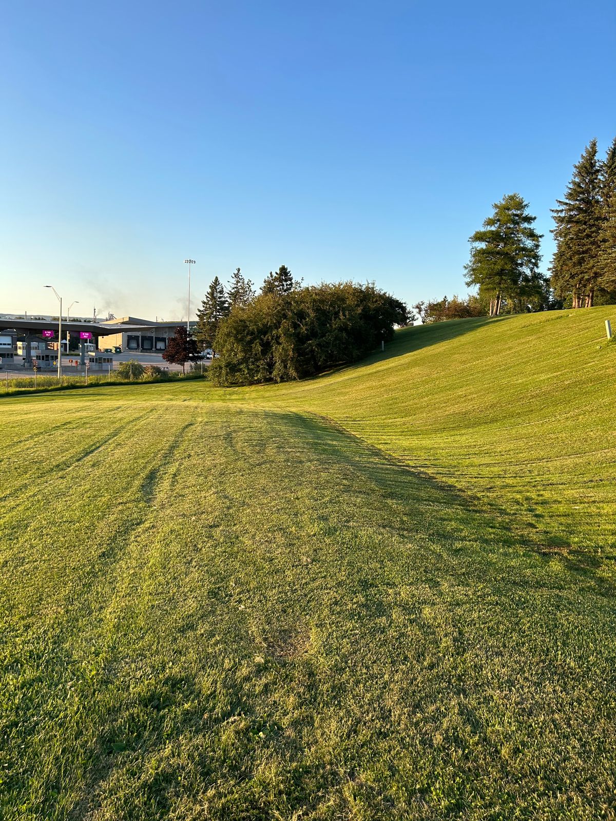 Hole 3- shady trees
