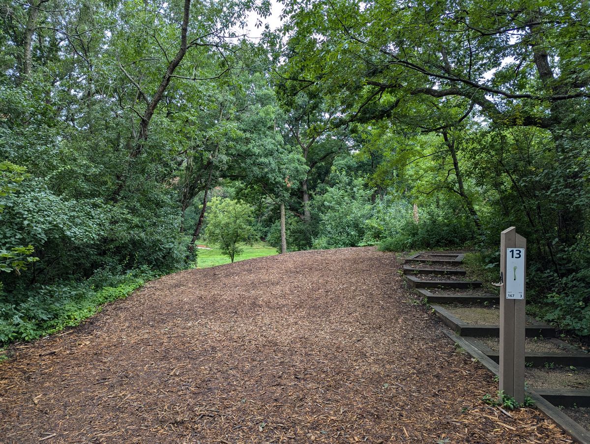 Hole 13 tee