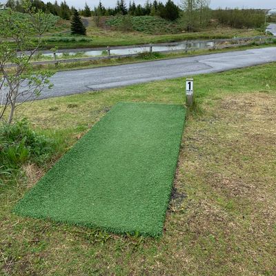 1st hole