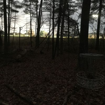 8th basket, looking towards soccer field