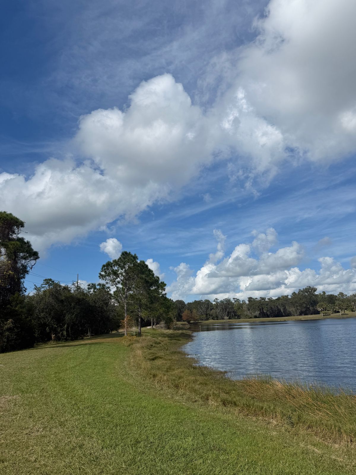 Scenery walking to hole 3