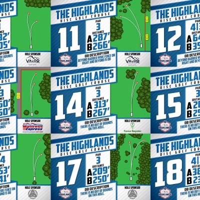 Back 9 Tee Signs