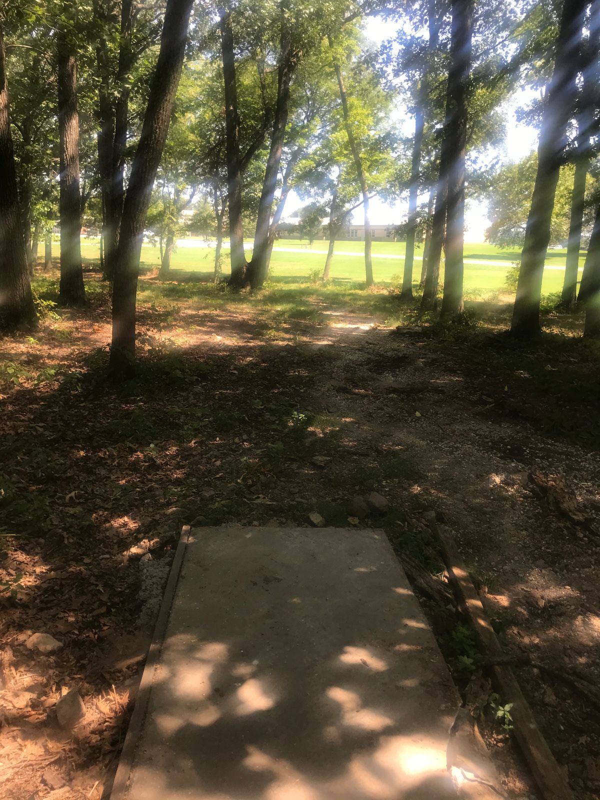 Nice wooded course