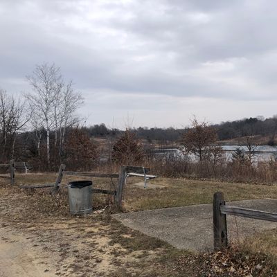 View from parking lot