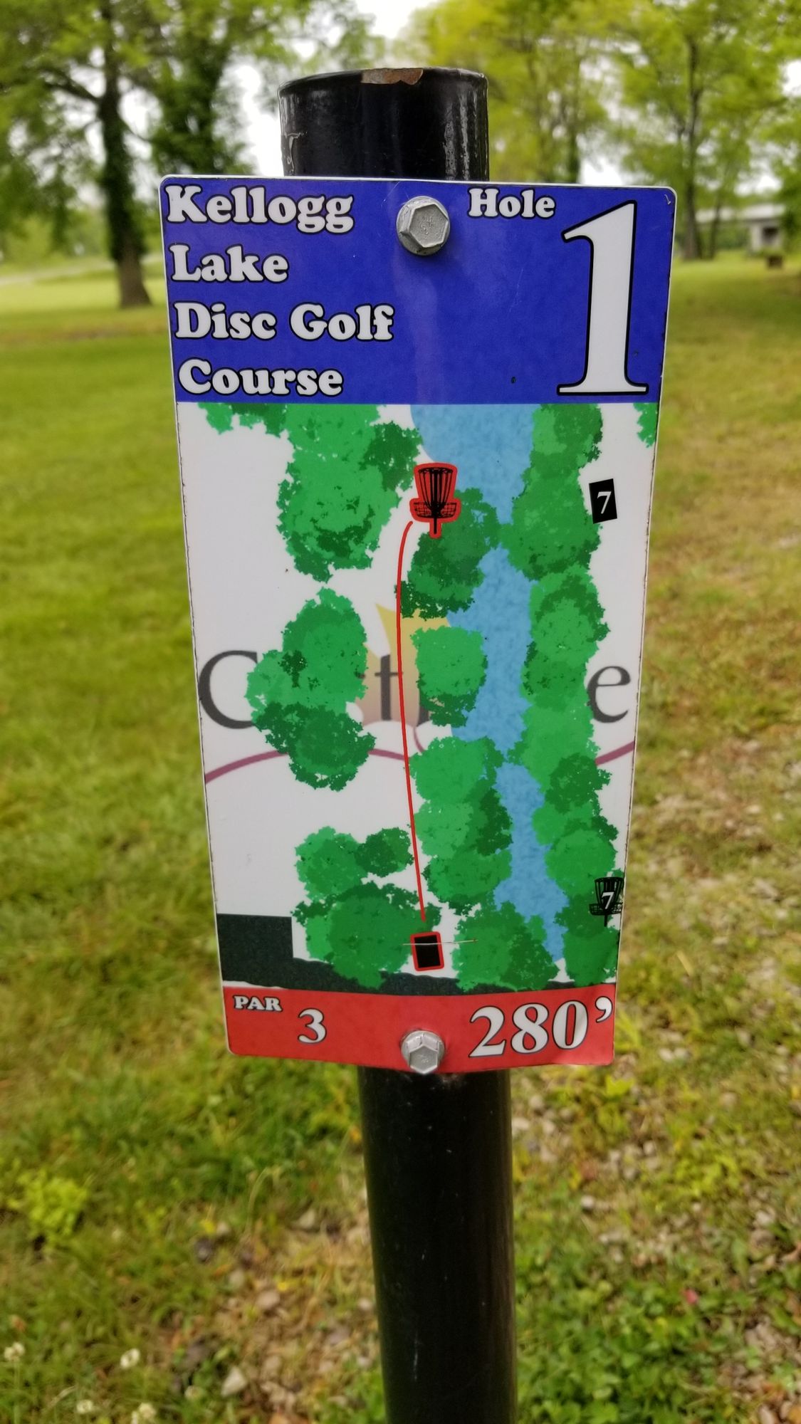 Another tee area sign