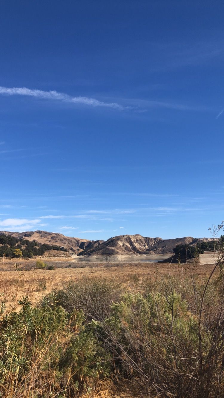 View of Lake Piru from near basket 5