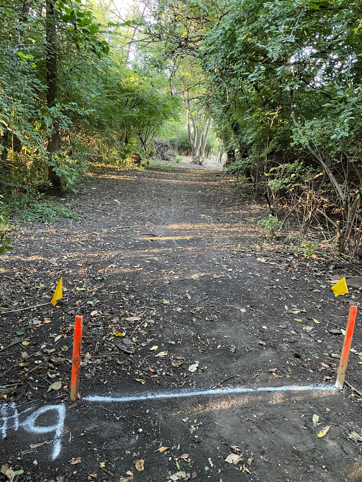 Hole 18 tee