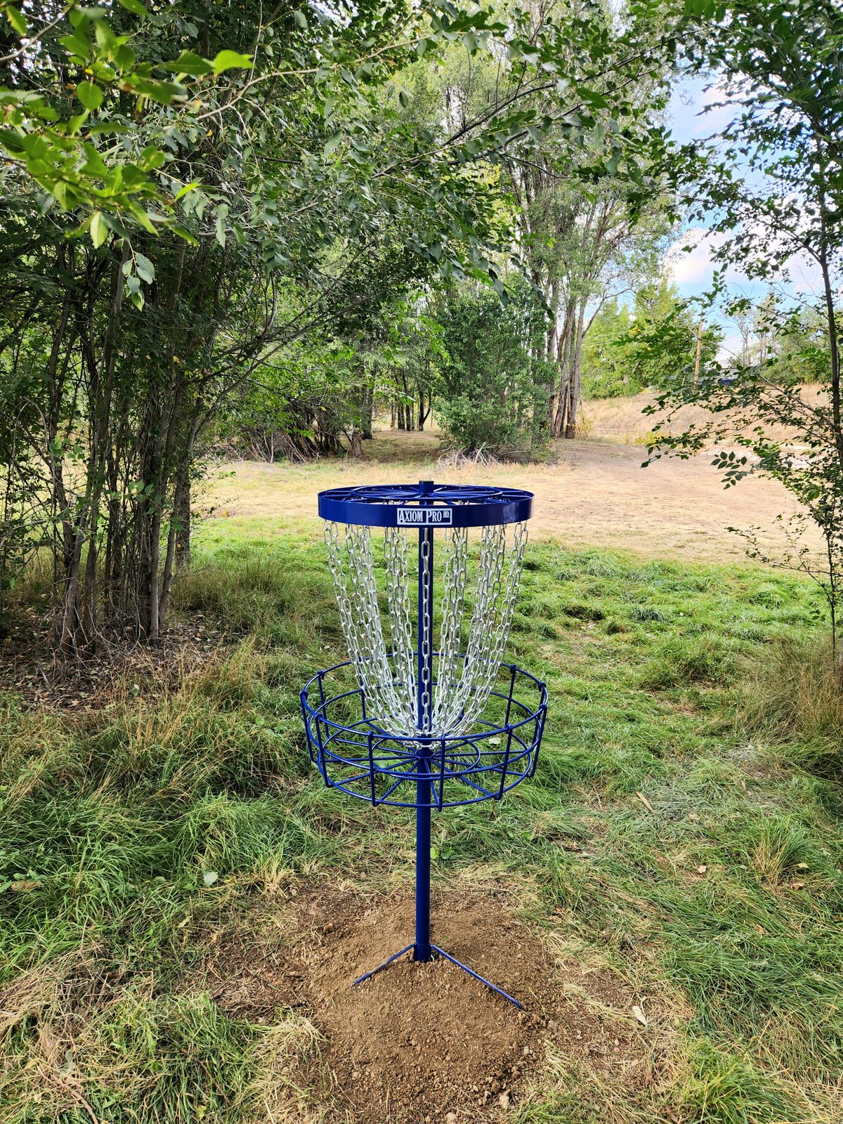 Hole 3 lookin towards the tee box.