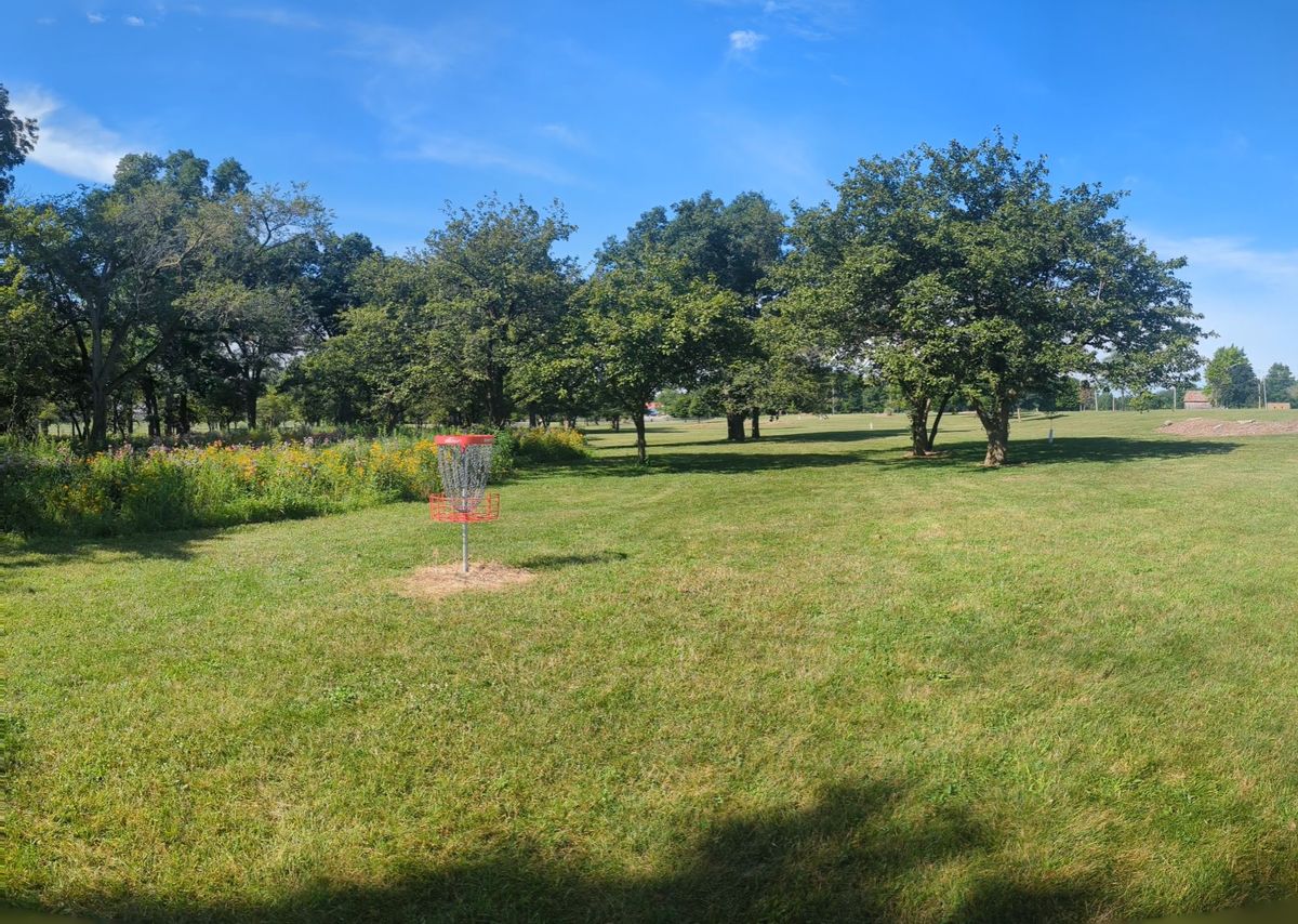 Hole 10, looking backward