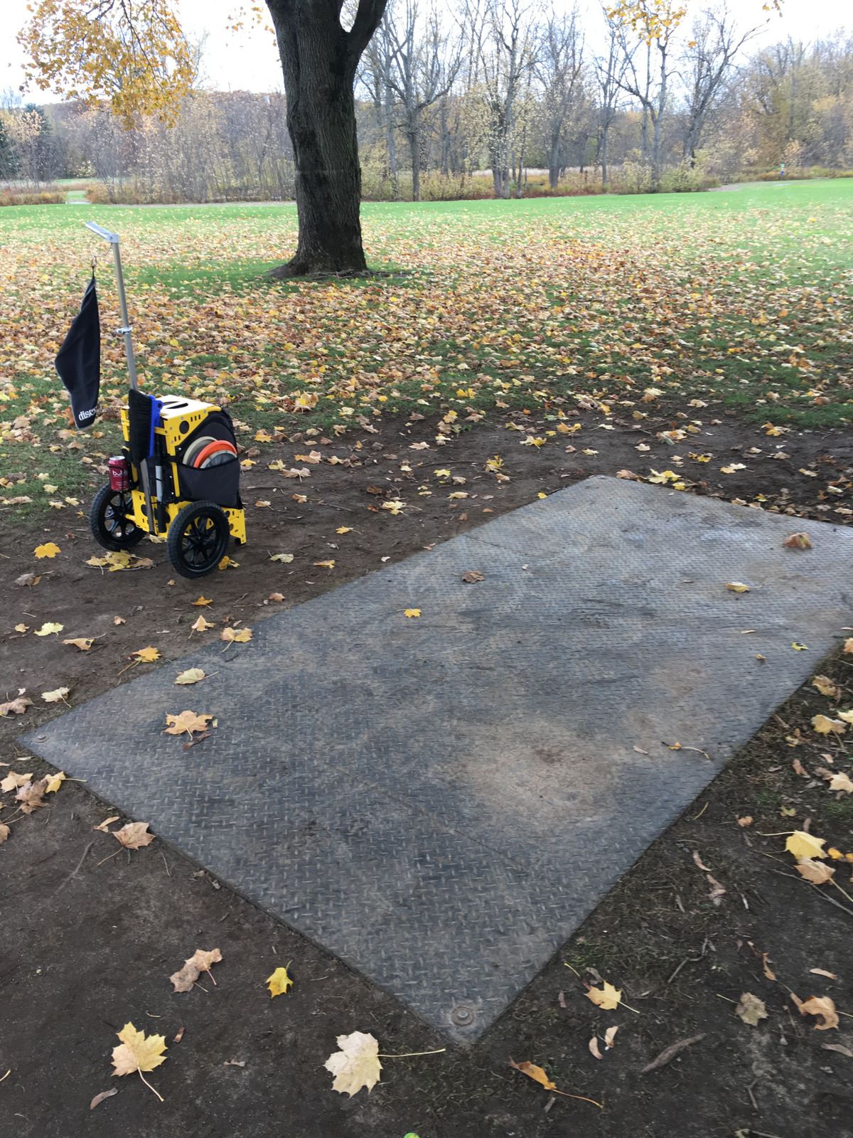Rubber mat is slippery