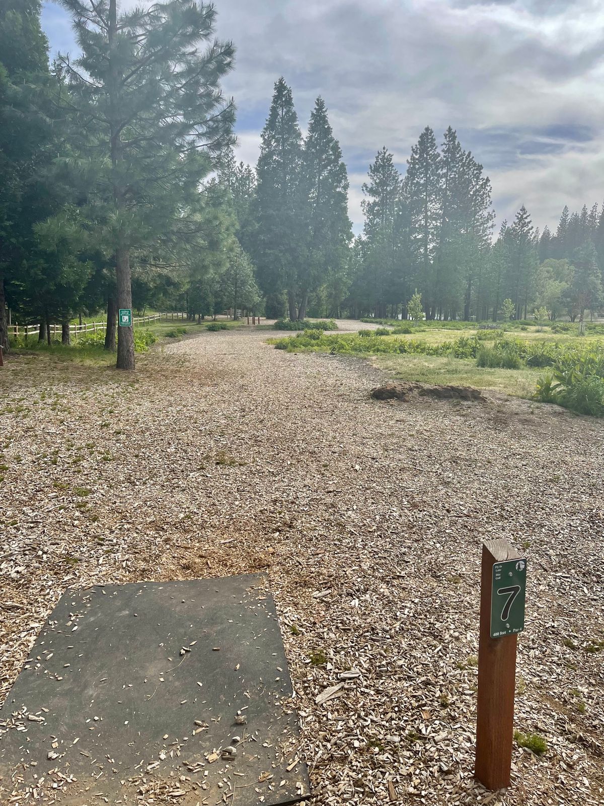Longest hole (#7) 400ft