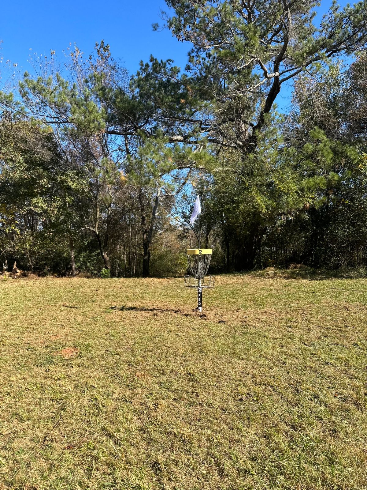 On the green
Toward landing zone