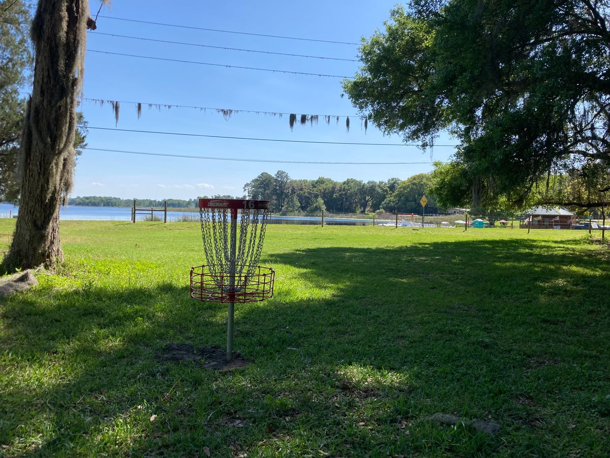 View of Lake Stella from the 16th hole.