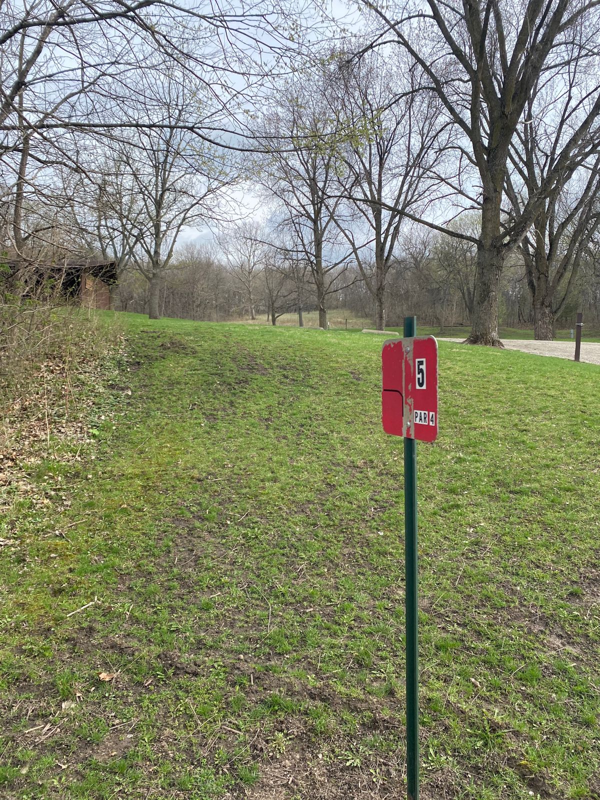 Hole 5
Up the hill and a hard left